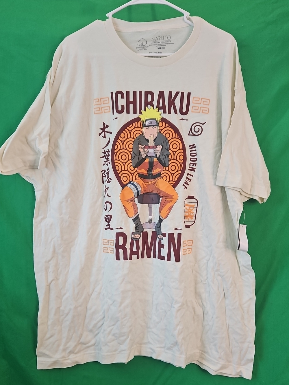 Naruto Chibaku Ramen Graphic Tee - White
